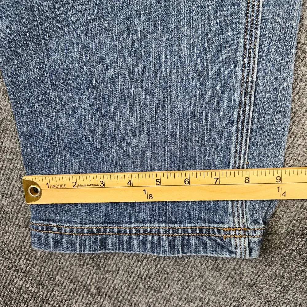 Duluth Trading Flex Ballroom Jeans Men's 42x34 Relaxed Fit Denim Straight Leg
